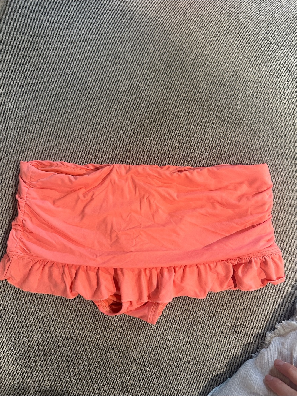 Coco Rave Coral Ruffle Swim Skort